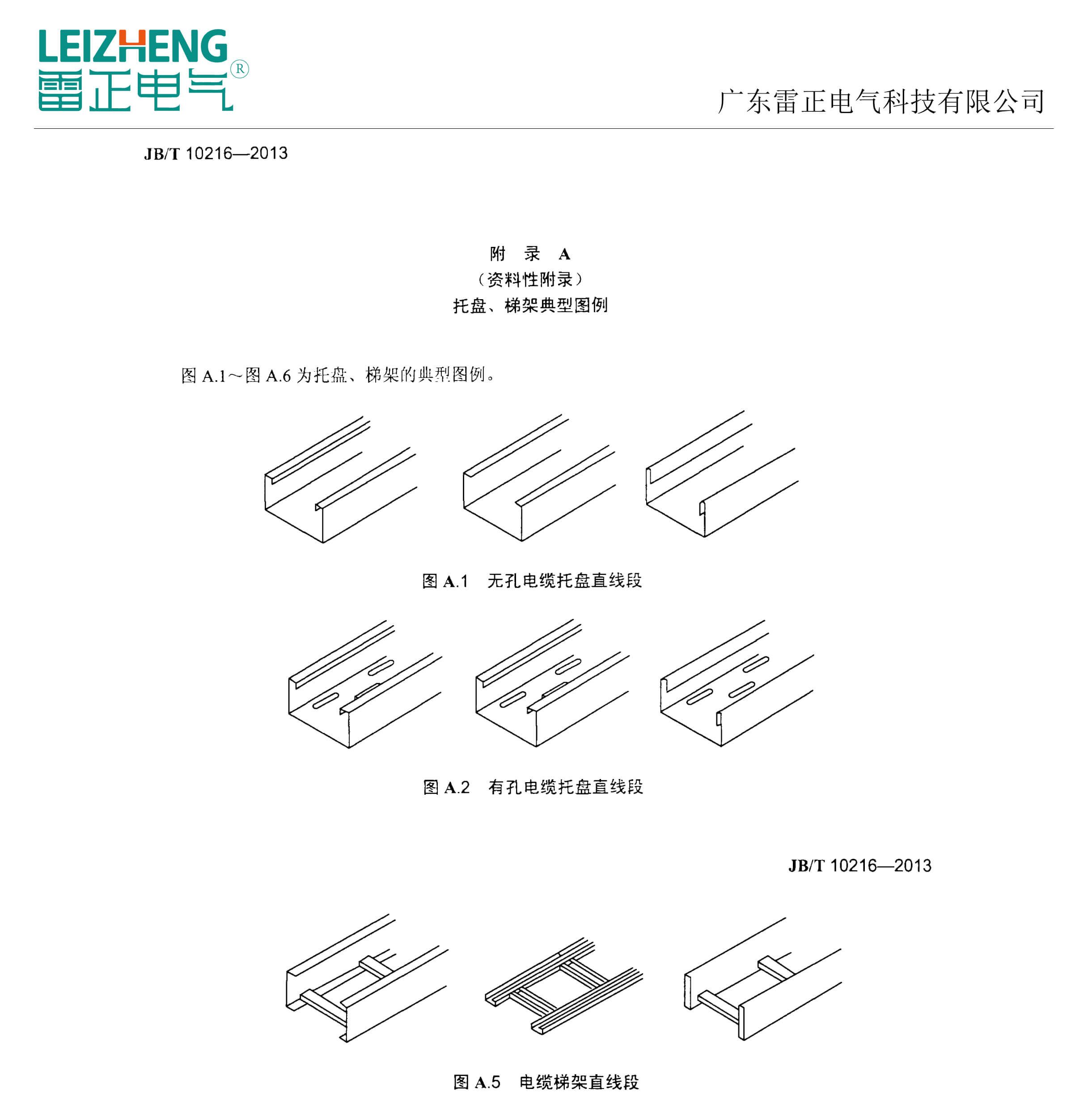 電纜橋架型號(hào)及用途