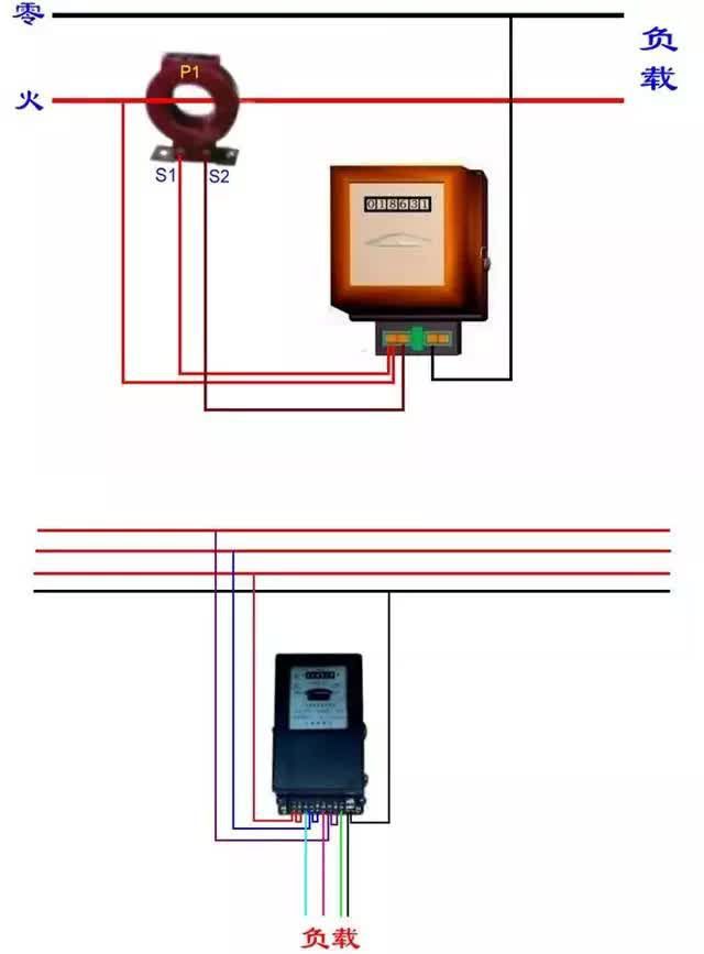 老電工分享25張電能表接線圖，你了解多少？