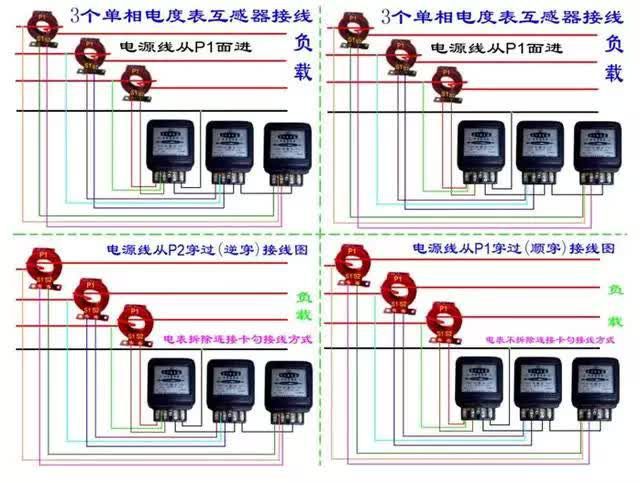 老電工分享25張電能表接線圖，你了解多少？