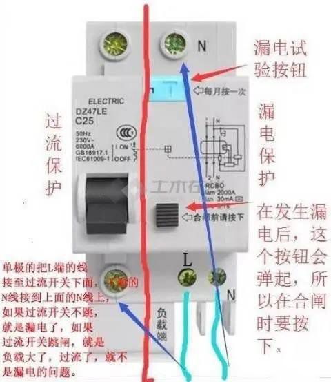 一分鐘學(xué)會家用漏電開關(guān)跳閘檢修方法！