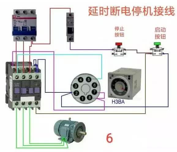 常用交流接觸器實物接線圖，簡單明了！純純的干貨！