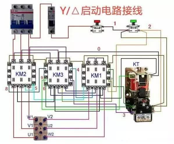 常用交流接觸器實物接線圖，簡單明了！純純的干貨！