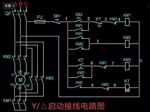 常用交流接觸器實物接線圖，簡單明了！純純的干貨！