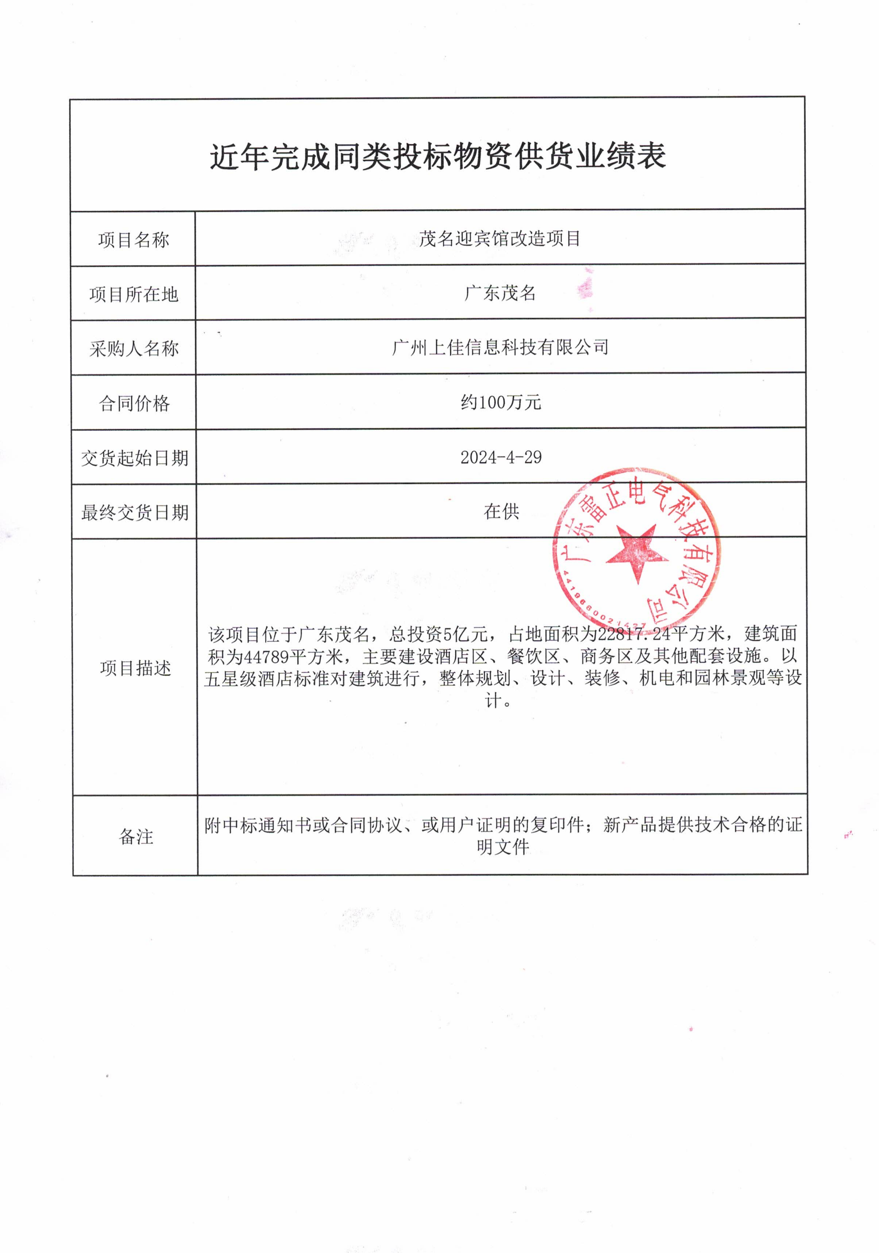 雷正鍍鋅槽式橋架/鍍鋅鋼管/絲桿廣州上佳信息科技有限公司客戶(hù)案例